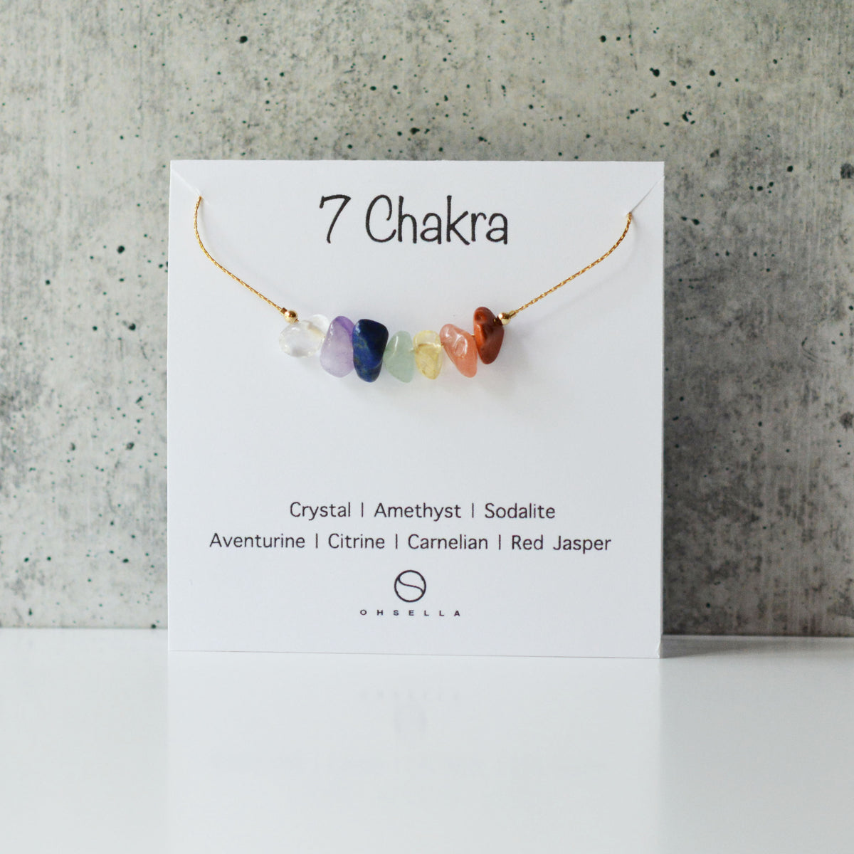 7 Chakra Necklace – OhSella