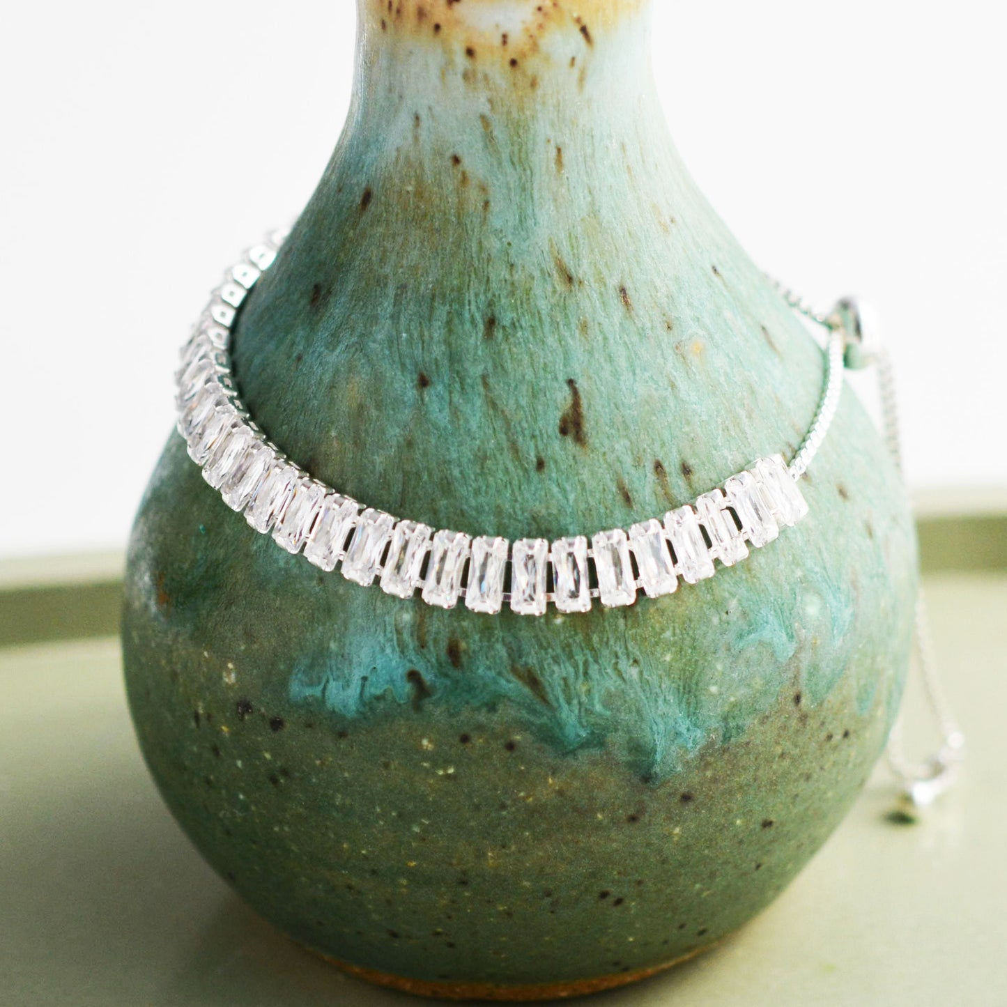 Sparkling Tennis Bolo Bracelet