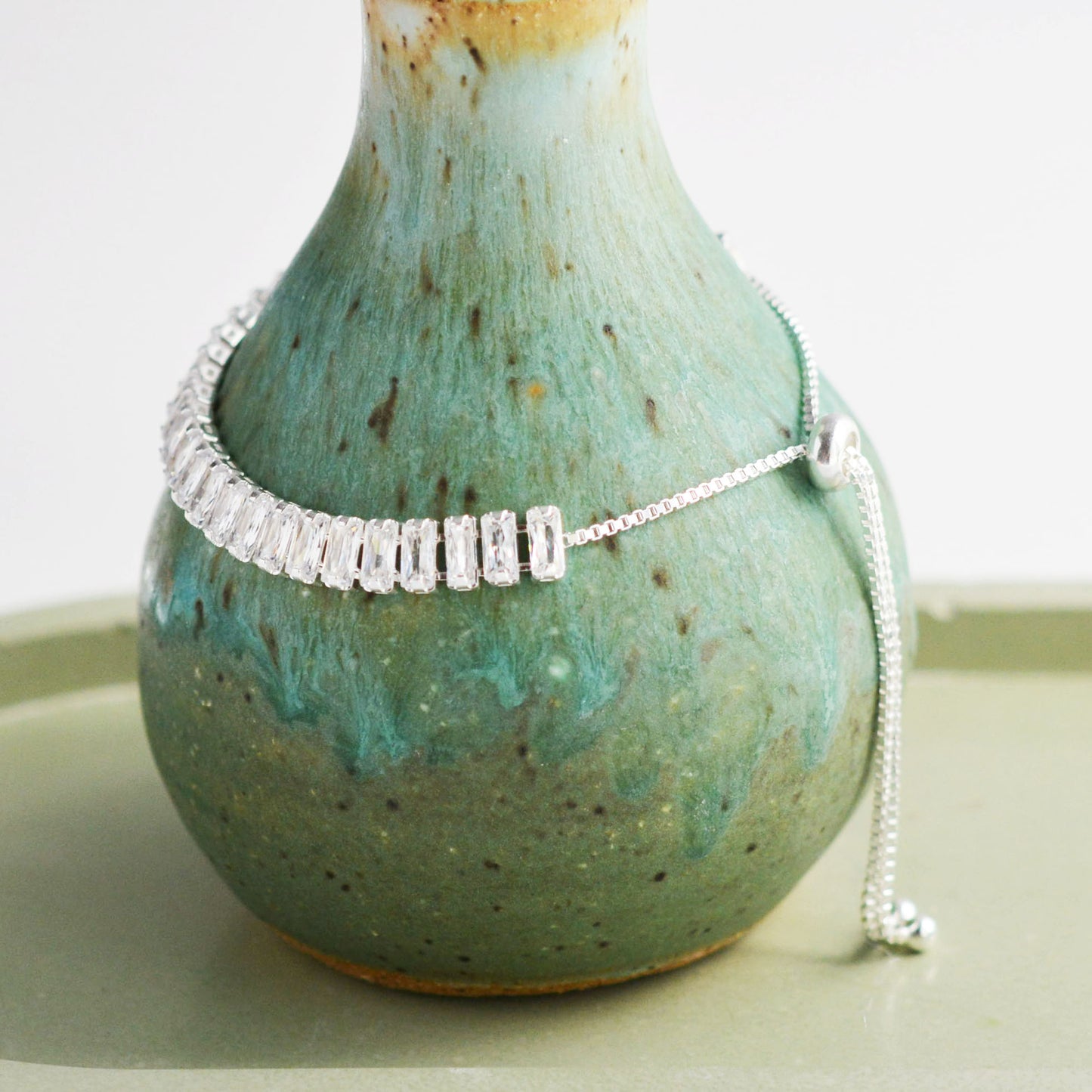 Sparkling Tennis Bolo Bracelet