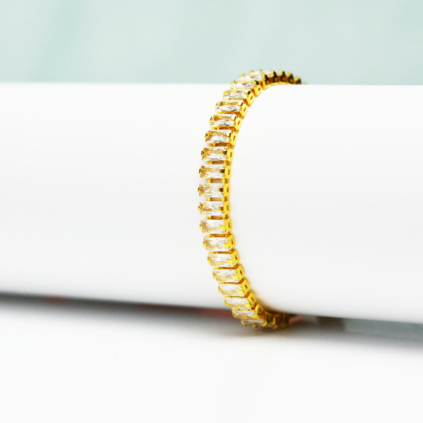 Sparkling Tennis Bolo Bracelet