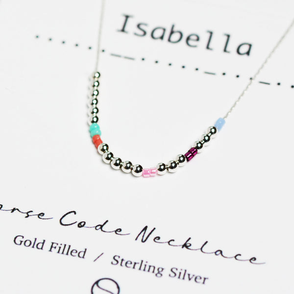 Make Your Own Morse Code Necklace – OhSella