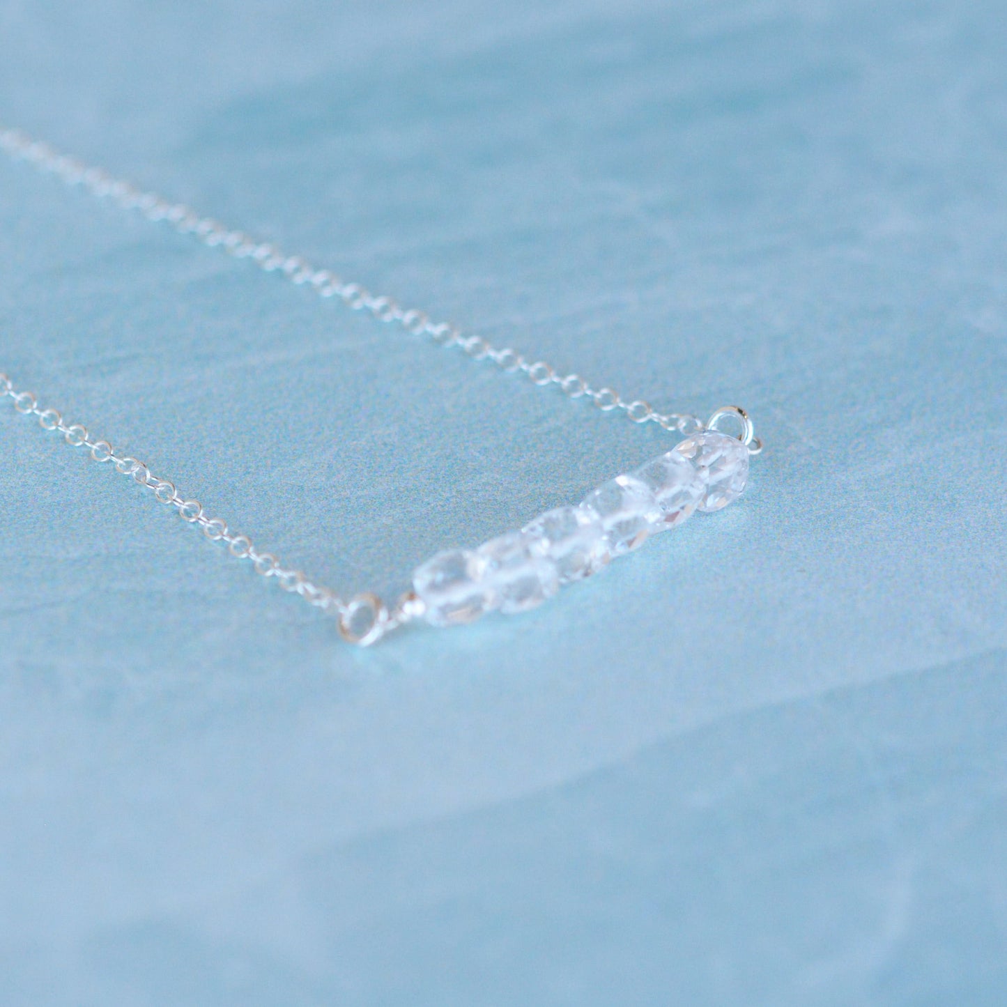 Crystal Bar Necklace