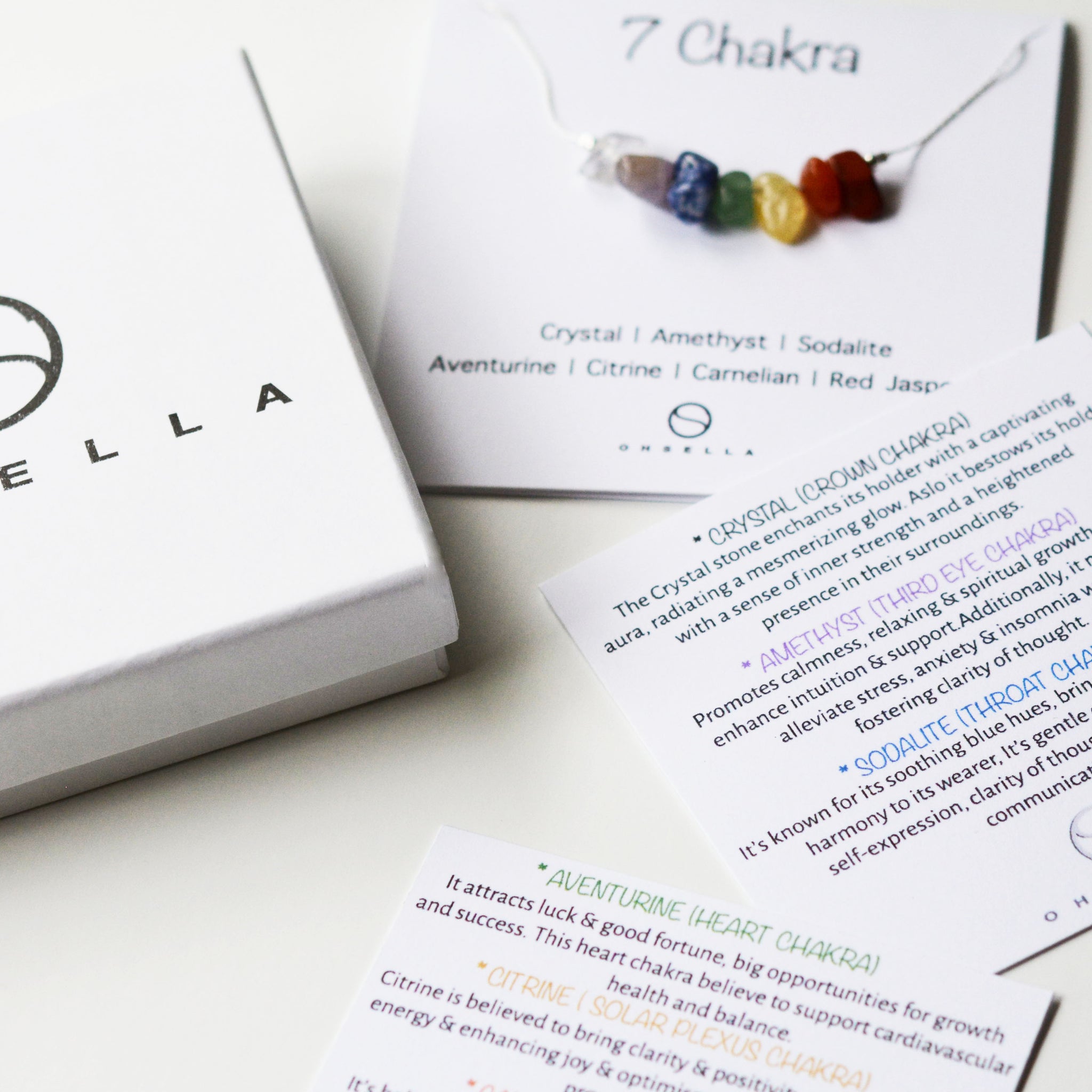 7 Chakra Necklace – OhSella