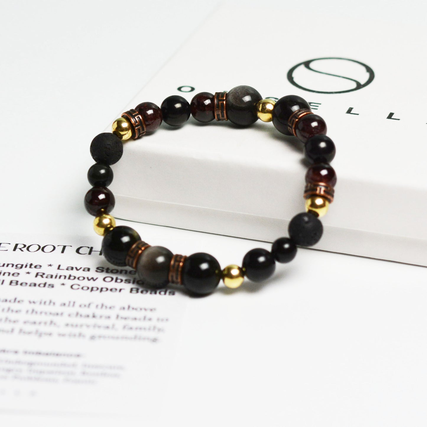 The Root Chakra Bracelet - Security & Protection