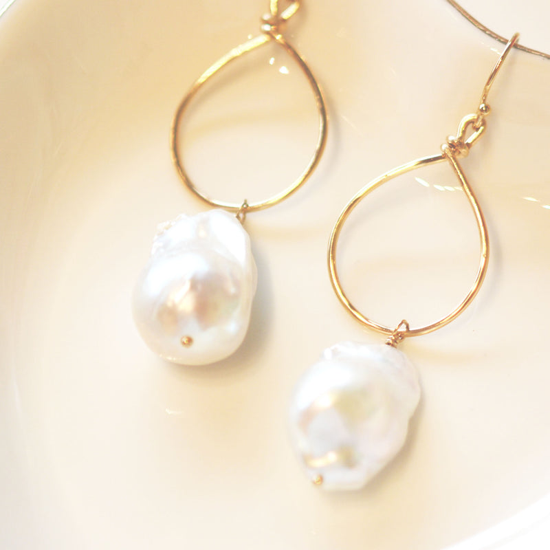 Baroque Pearl Earrings