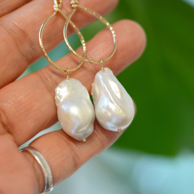 Baroque Pearl Earrings