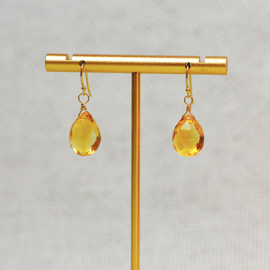 Citrine Drop Earring