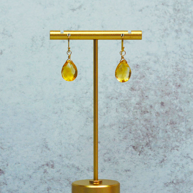 Citrine Drop Earring