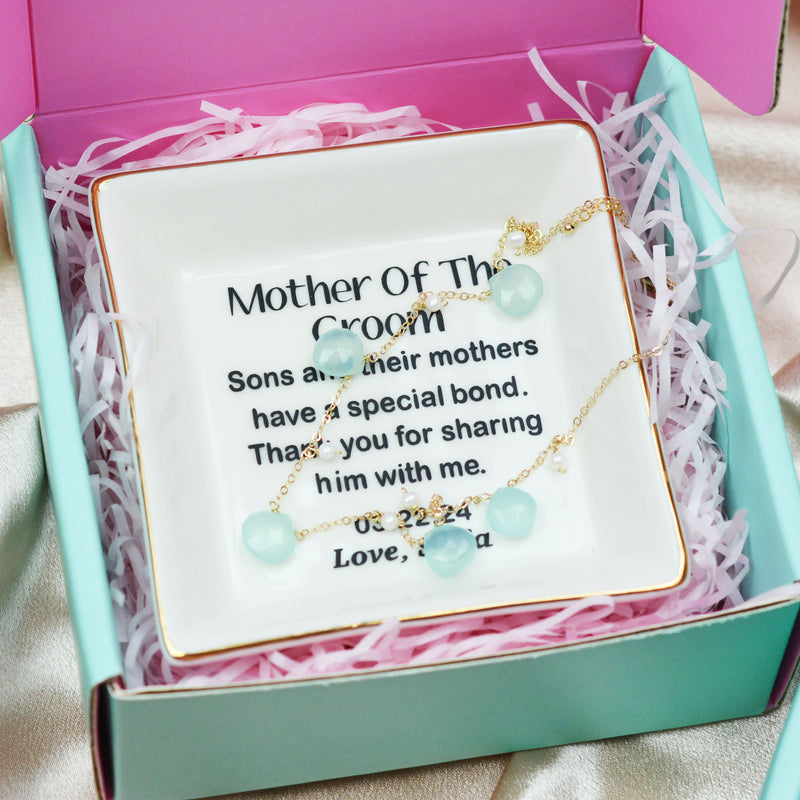 Mother of The Groom Ring Dish Personalized