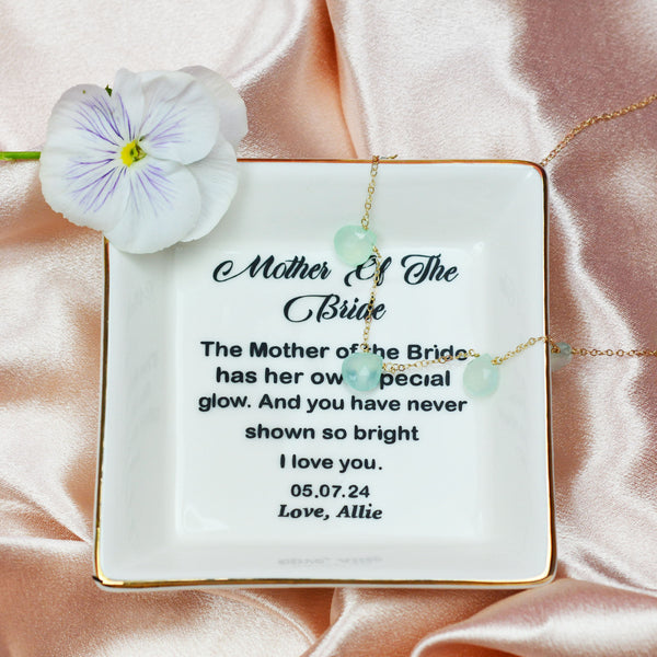 Mother of The Bride Ring Dish Personalized