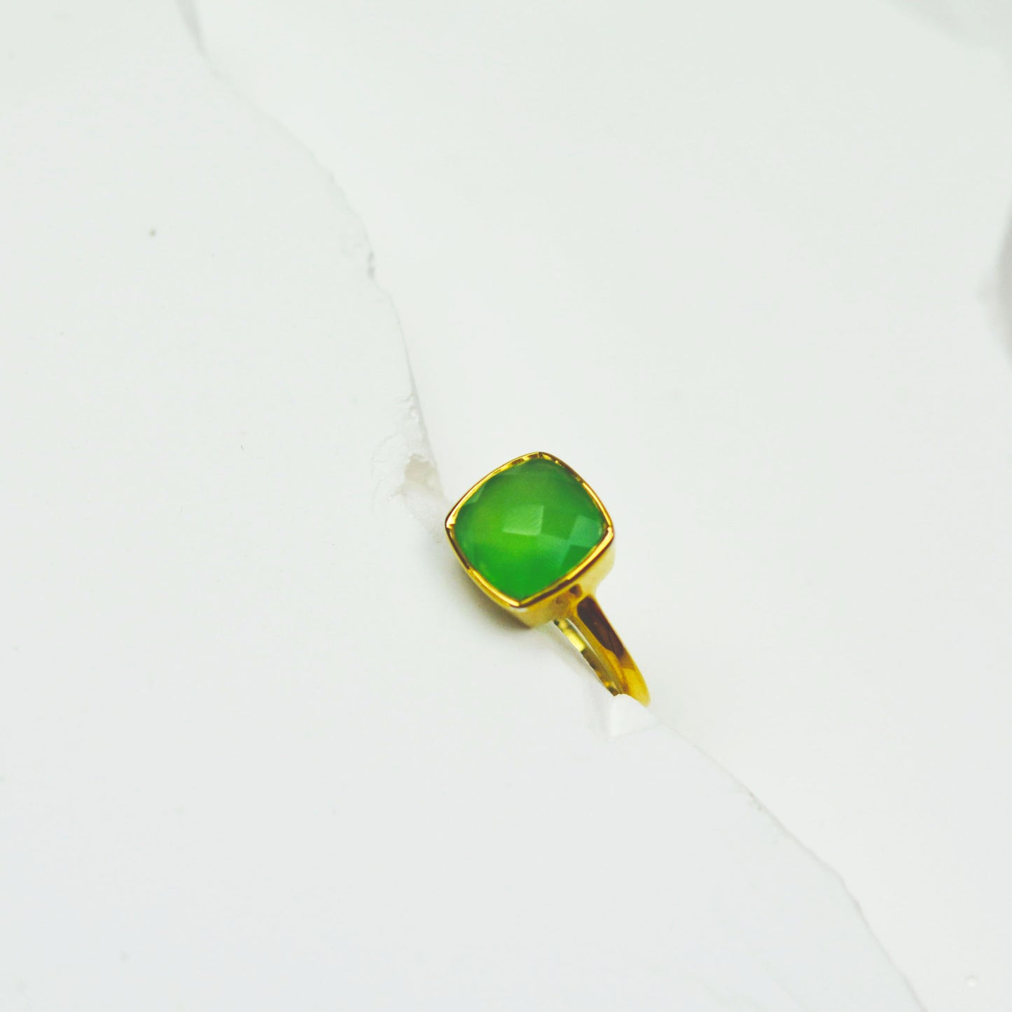 Chrysoprase Ring