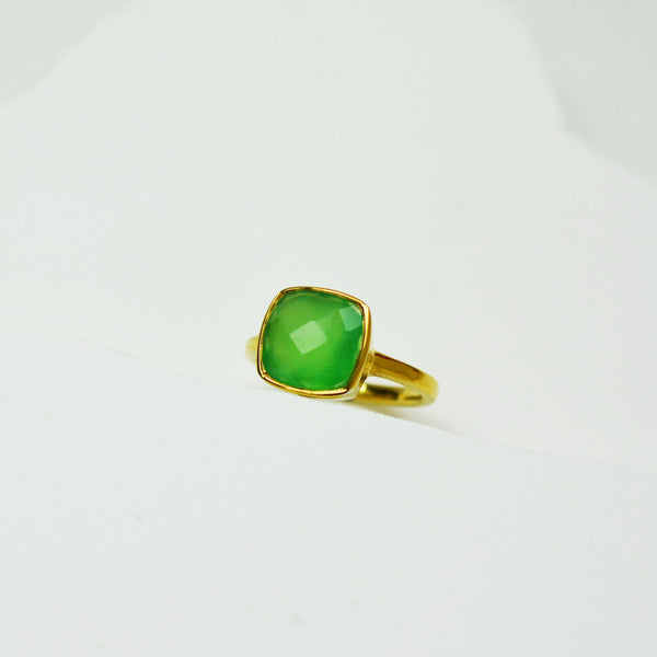 Chrysoprase Ring