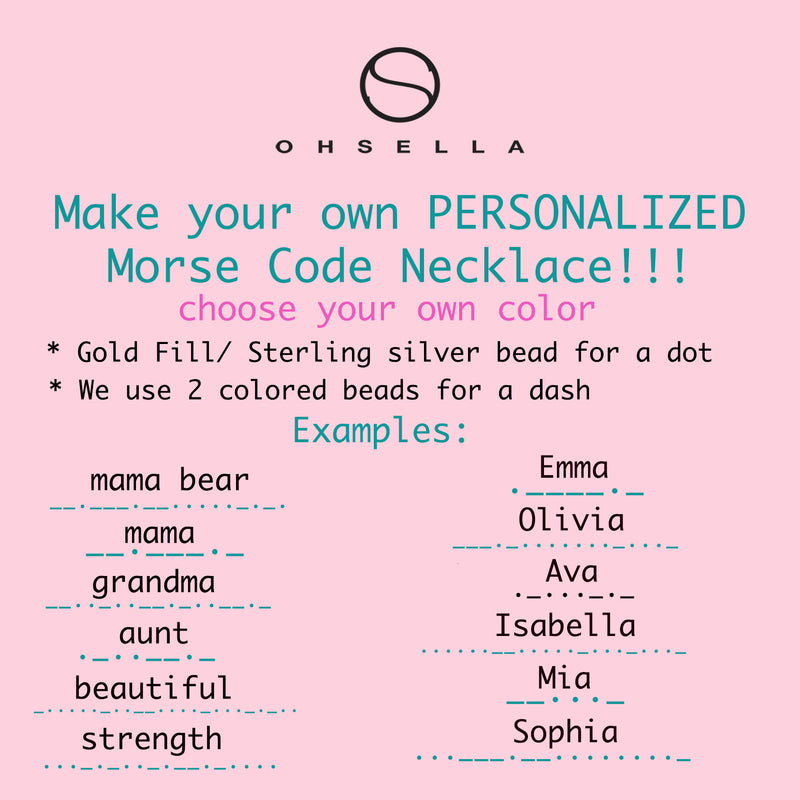 Make Your Own Morse Code Necklace