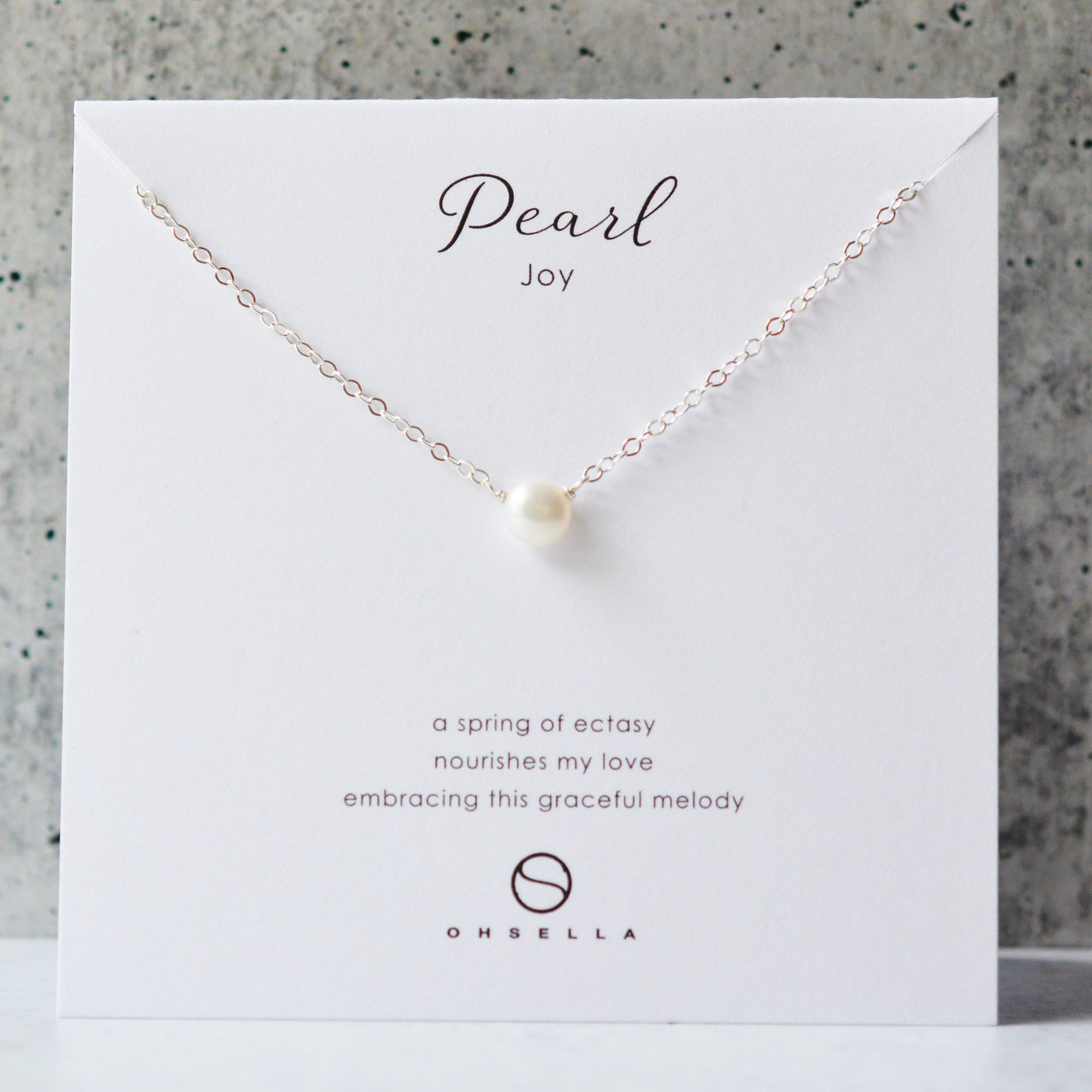 Dainty Pearl Necklace