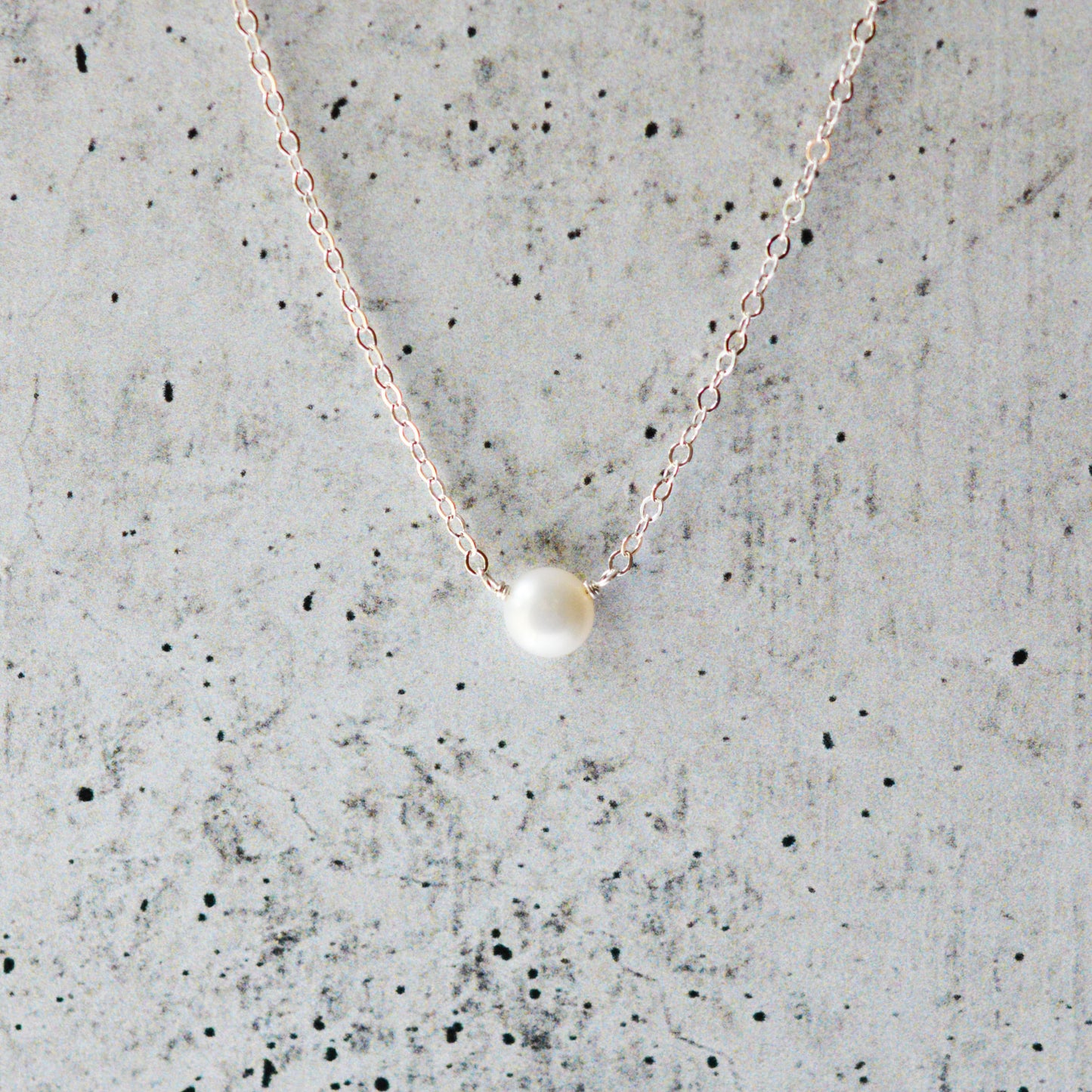 Dainty Pearl Necklace