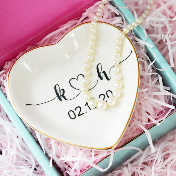 Personalized Wedding/Engagement Ring Dish