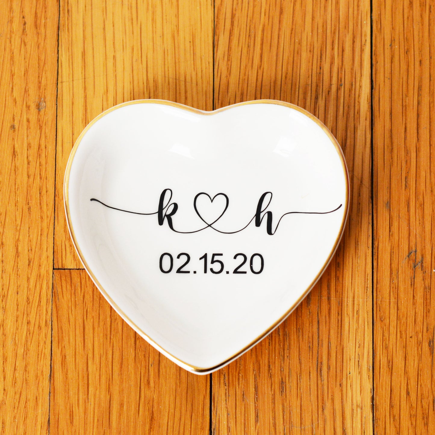 Personalized Wedding/Engagement Ring Dish