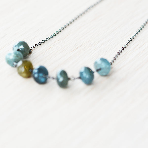 Moss Aquamarine Necklace