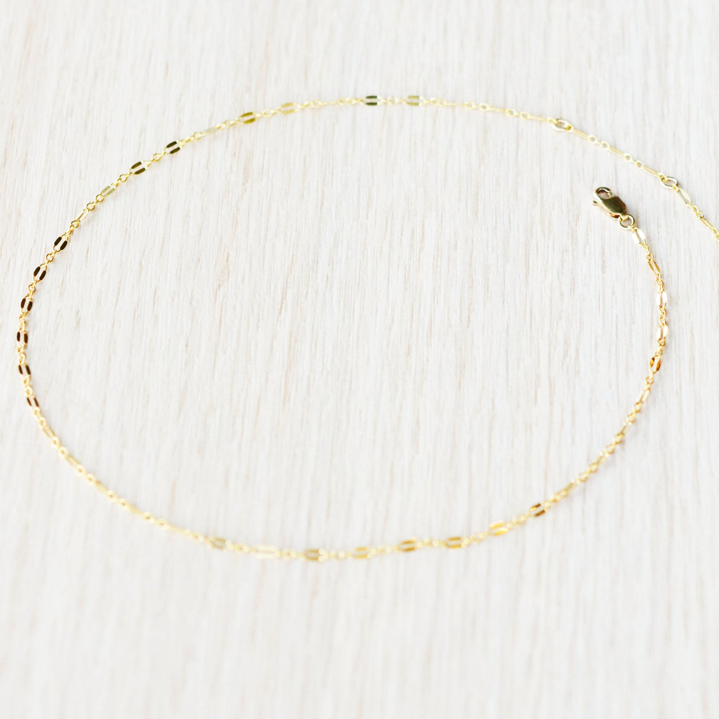 Lace Gold Fill Necklace