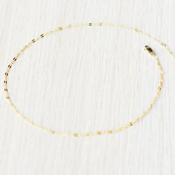 Lace Gold Fill Necklace