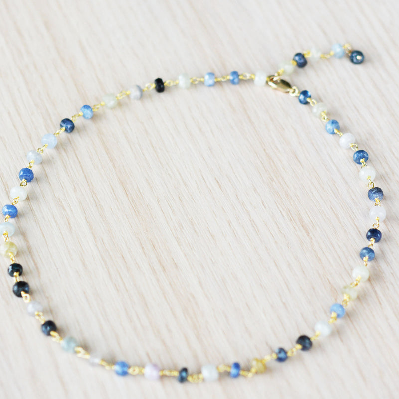 Shaded Sapphire Necklace