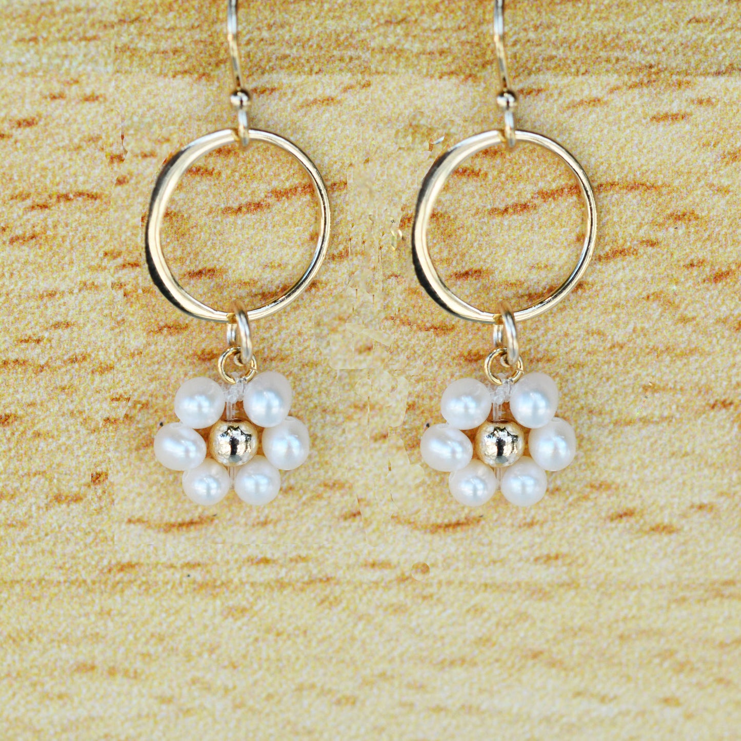 Pearl Flower Earring