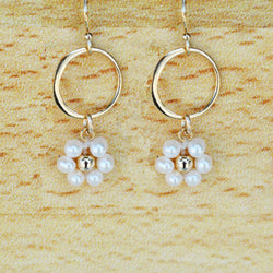 Pearl Flower Earring