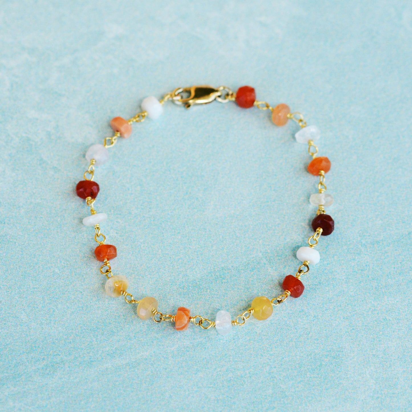 Fire Opal Bracelet