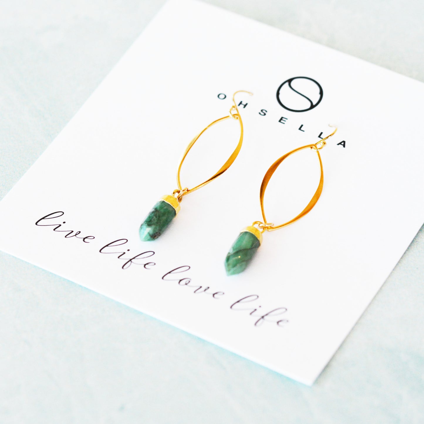 Emerald Earring