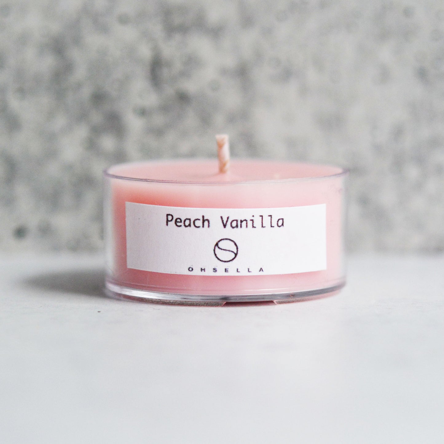 Peach Vanilla Set of 4 Tea Lights