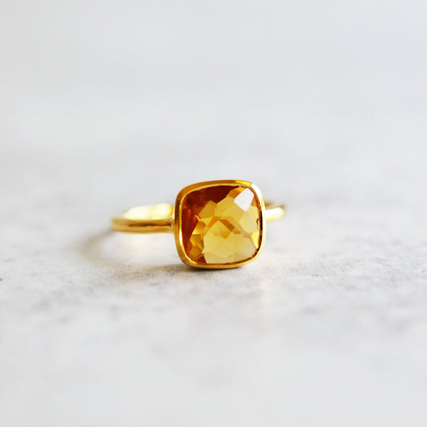 Citrine Ring