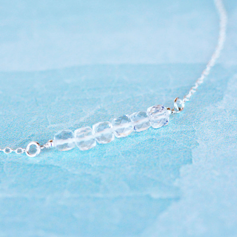 Crystal Bar Necklace