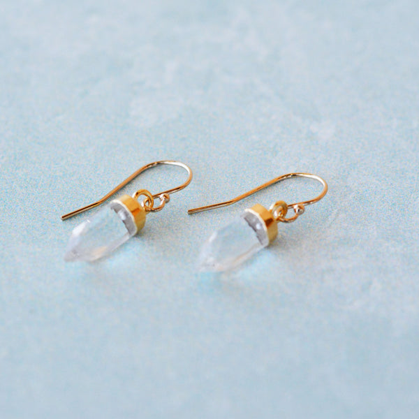 Crystal Point Earring