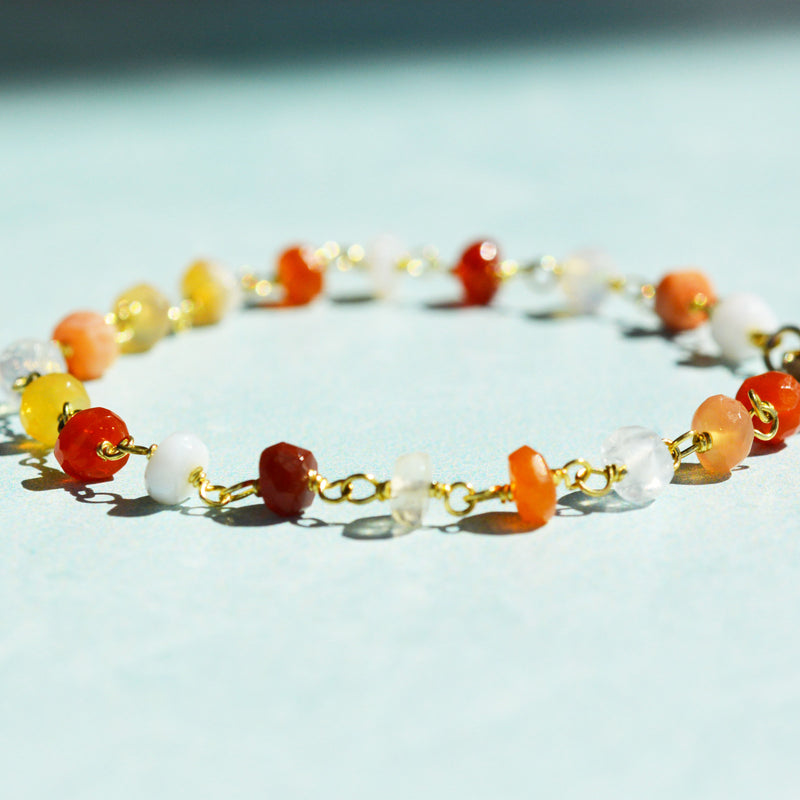 Fire Opal Bracelet