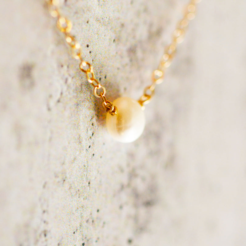 Dainty Pearl Necklace