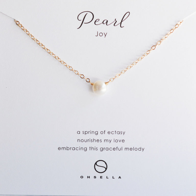 Dainty Pearl Necklace