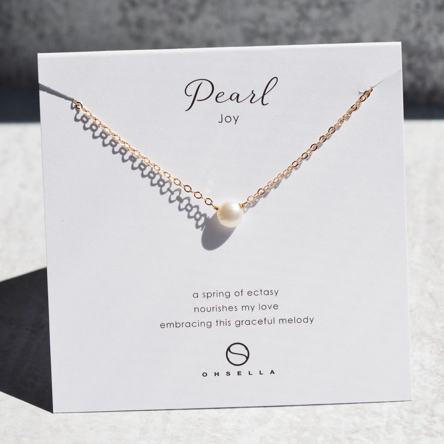 Dainty Pearl Necklace