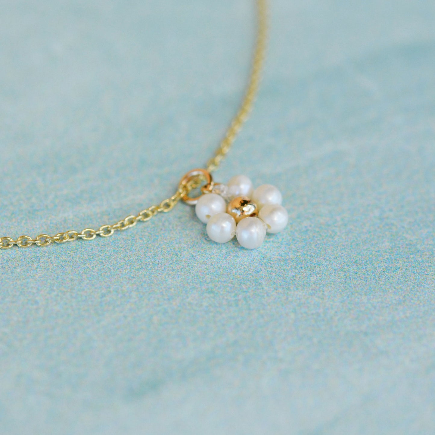 Flower Pearl Necklace