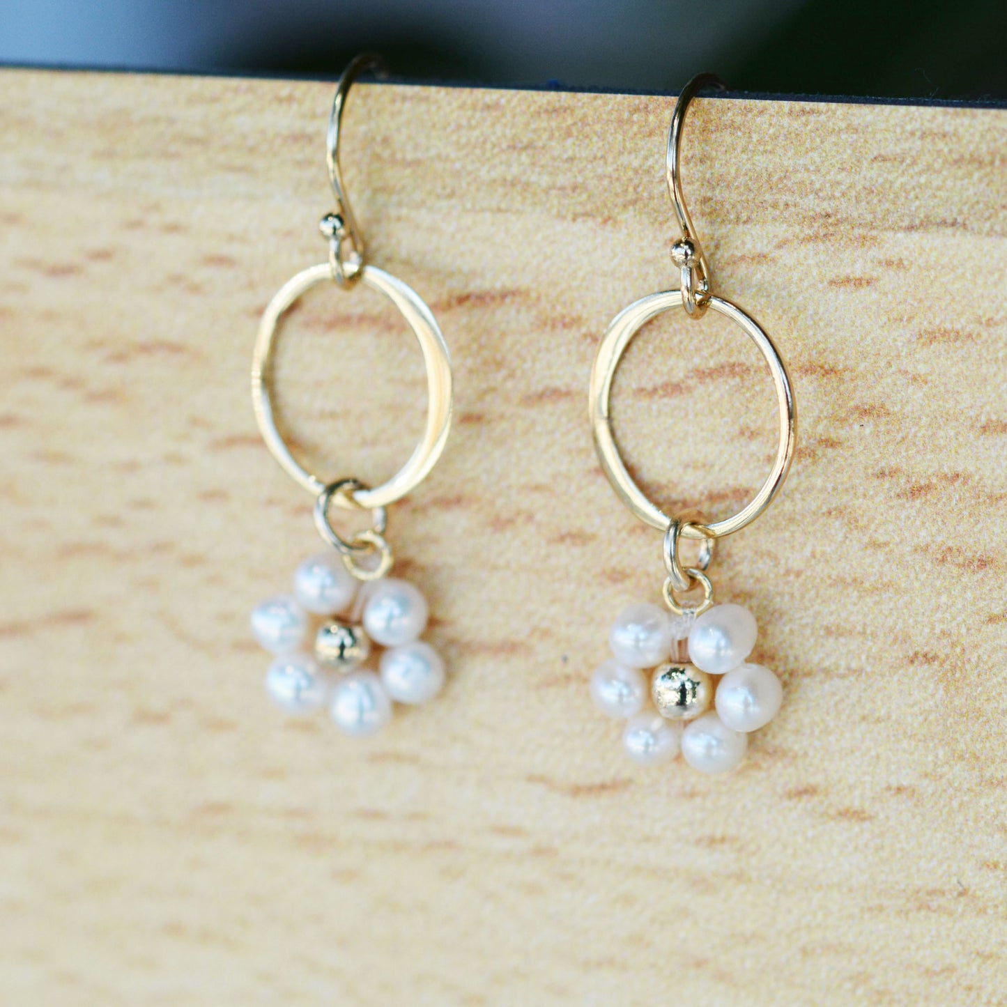 Pearl Flower Earring