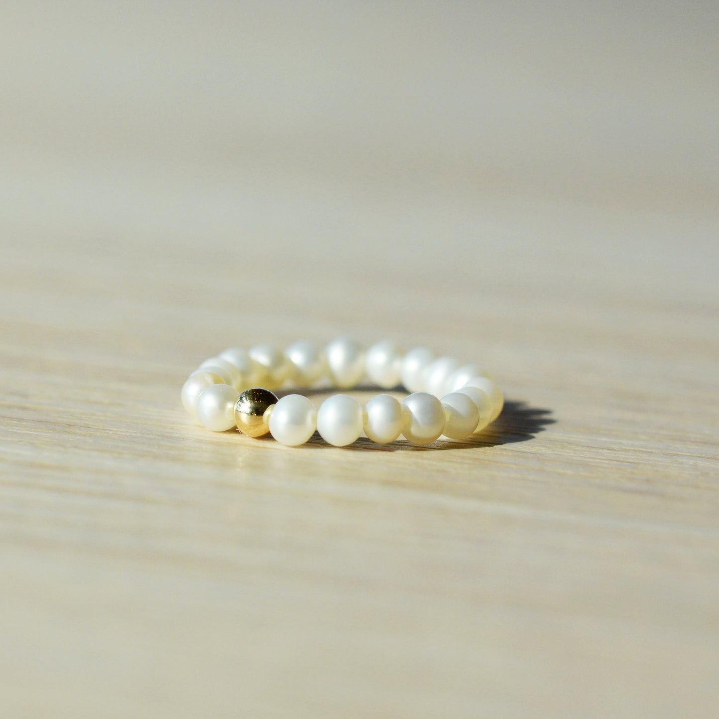 Pearl Beaded Ring