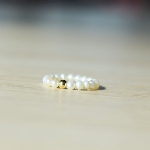 Pearl Beaded Ring