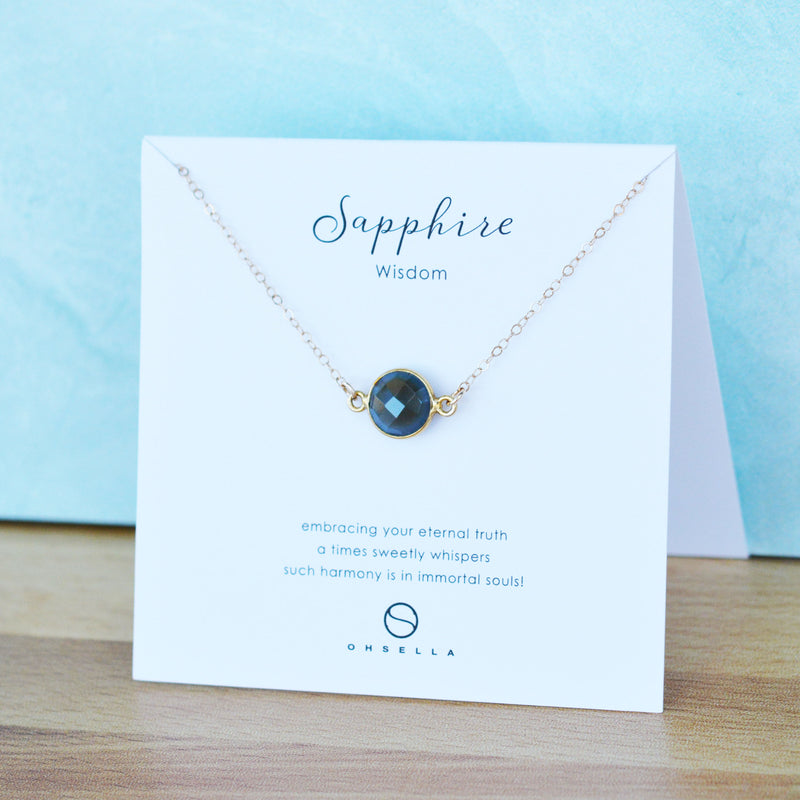 Sapphire Necklace